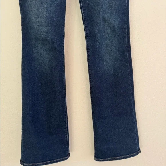 27 Tall Madewell Skinny Flare Dark Blue Flare Jeans